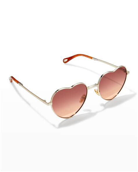 chloe heart glasses